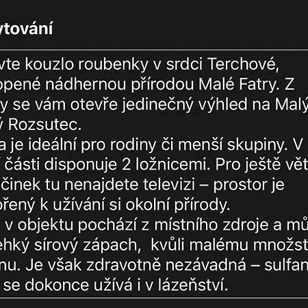 Roubenka Chalet *
